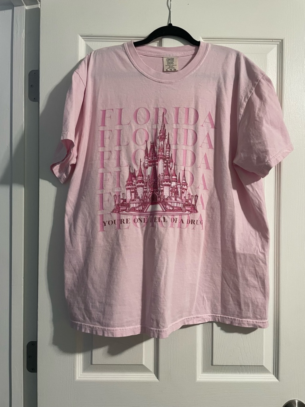 Disney Land Florida Pink Graphic Tee - Picture 3 of 6